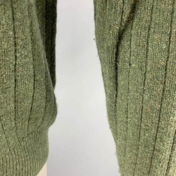 PATAGONIA Green Ribbed Wool Blend Pullover - Picture 6 of 9